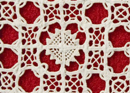 Fin hvid hedebosyning