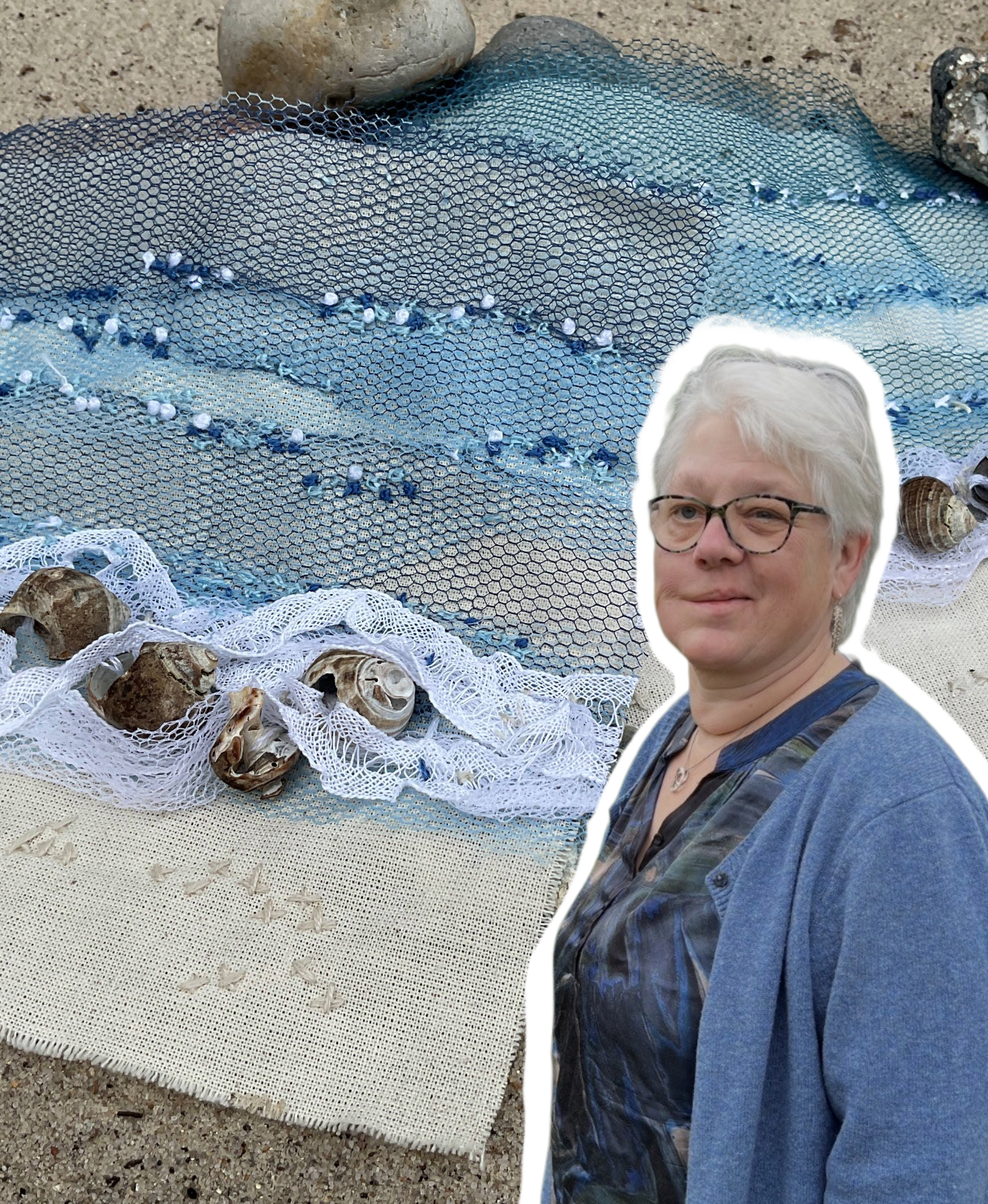 Broderi på havets fund med Joan Eriksen