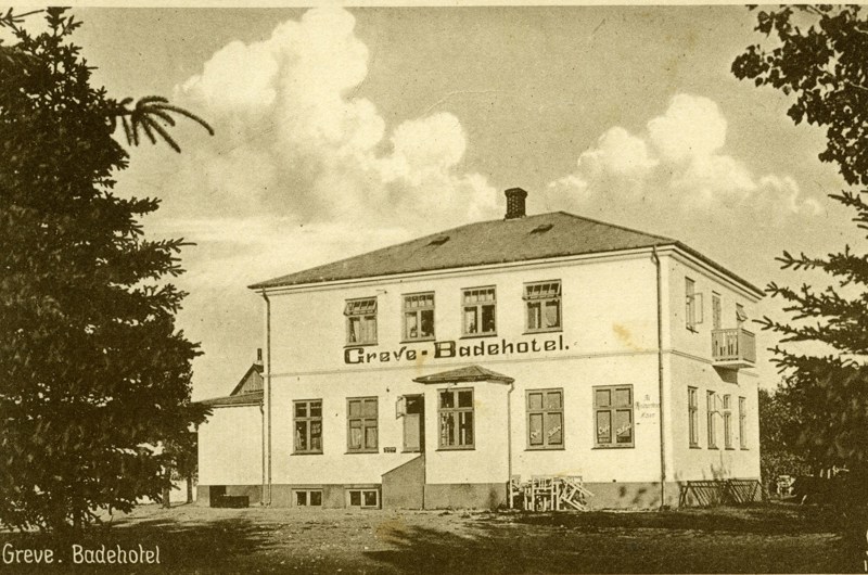 Gammelt billede af Greve Badehotel