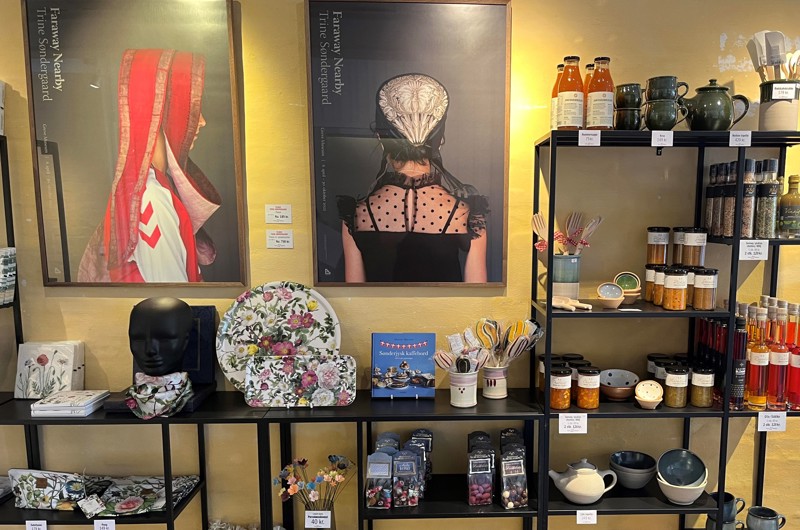 Billede af butikkens varer